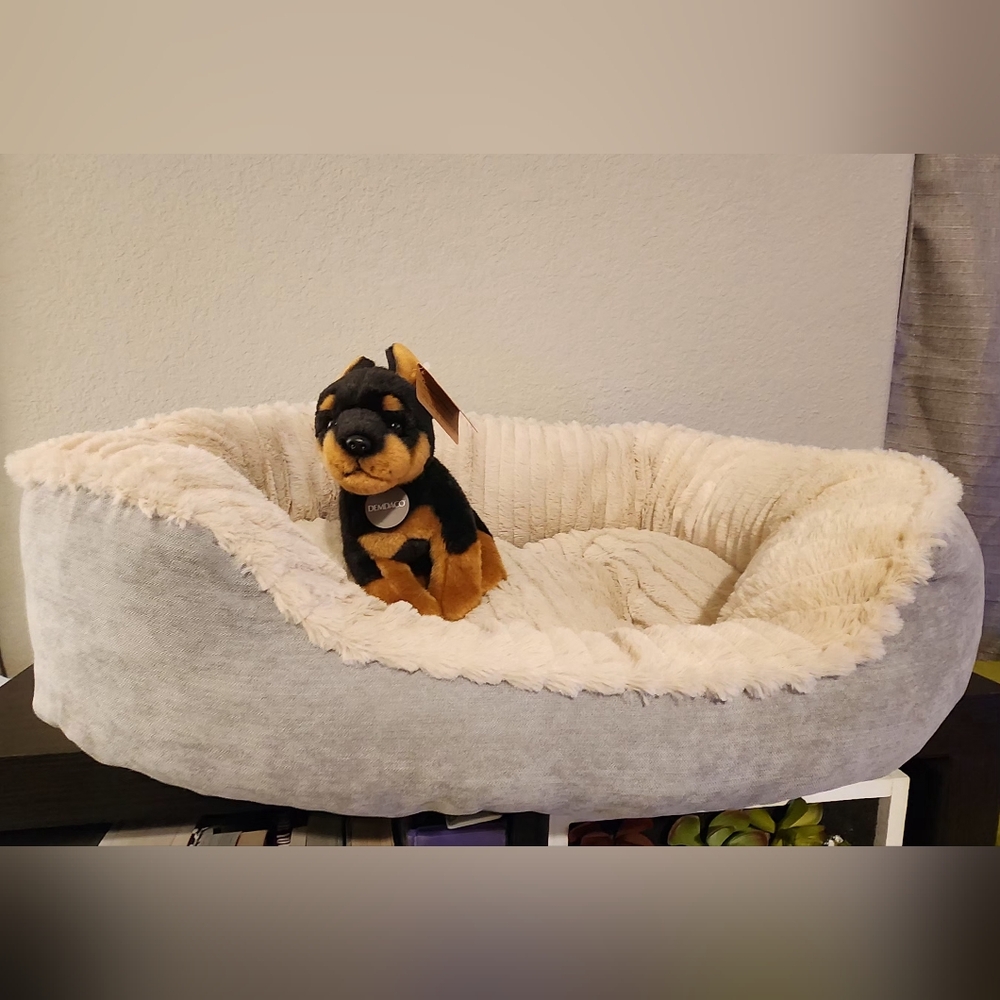 Plush Dog Bed